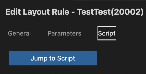 jump to script button