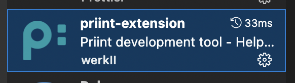 priint extension image